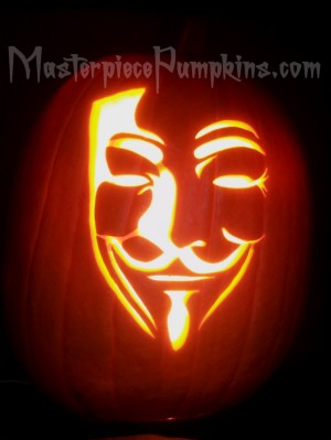 template v for vendetta pumpkin
 FAMOUS FACES Carving Patterns